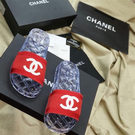 cheap chanel slides|chanel fluffy slides.